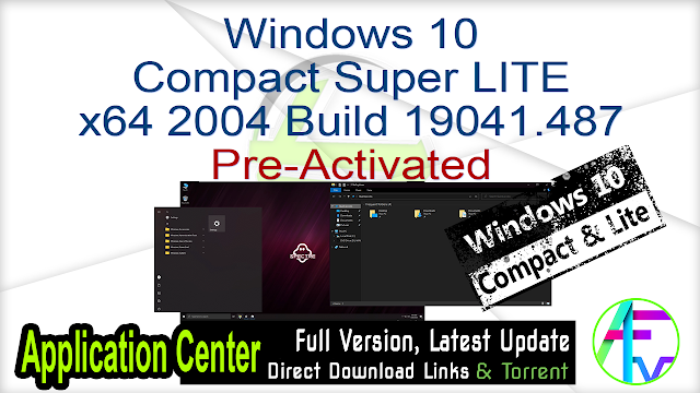windows 10 super lite x64